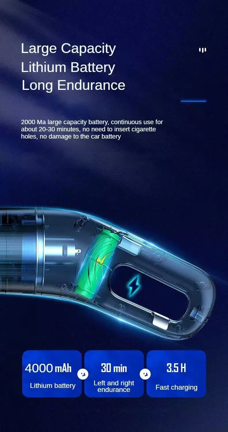 DustEase Mini Vacuum