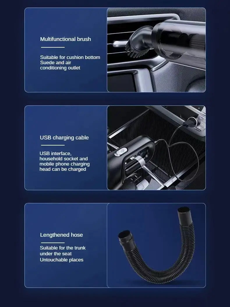 DustEase Mini Vacuum